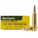 Munición metálica REMINGTON HIGH PERFORMANCE RIFLE - 22-250 - 55 grains